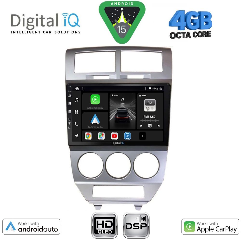 Βλησαρούλης Car Center - DIGITAL IQ BXF 16275_CPAA (10inc) MULTIMEDIA TABLET for DODGE CALIBER mod. 2006-2012