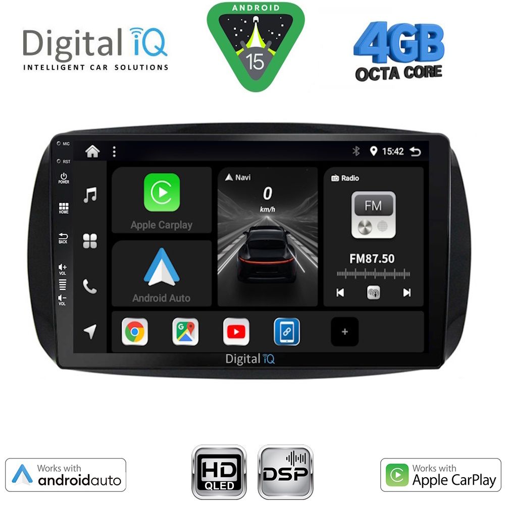 Βλησαρούλης Car Center - DIGITAL IQ BXF 16623_CPAA (9inc) MULTIMEDIA TABLET SMART (453) mod. 2016-2024