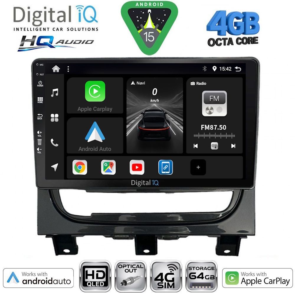 Βλησαρούλης Car Center - DIGITAL IQ BXK 19146_CPAA (9inc) MULTIMEDIA TABLET for FIAT STRADA mod. 2012-2020