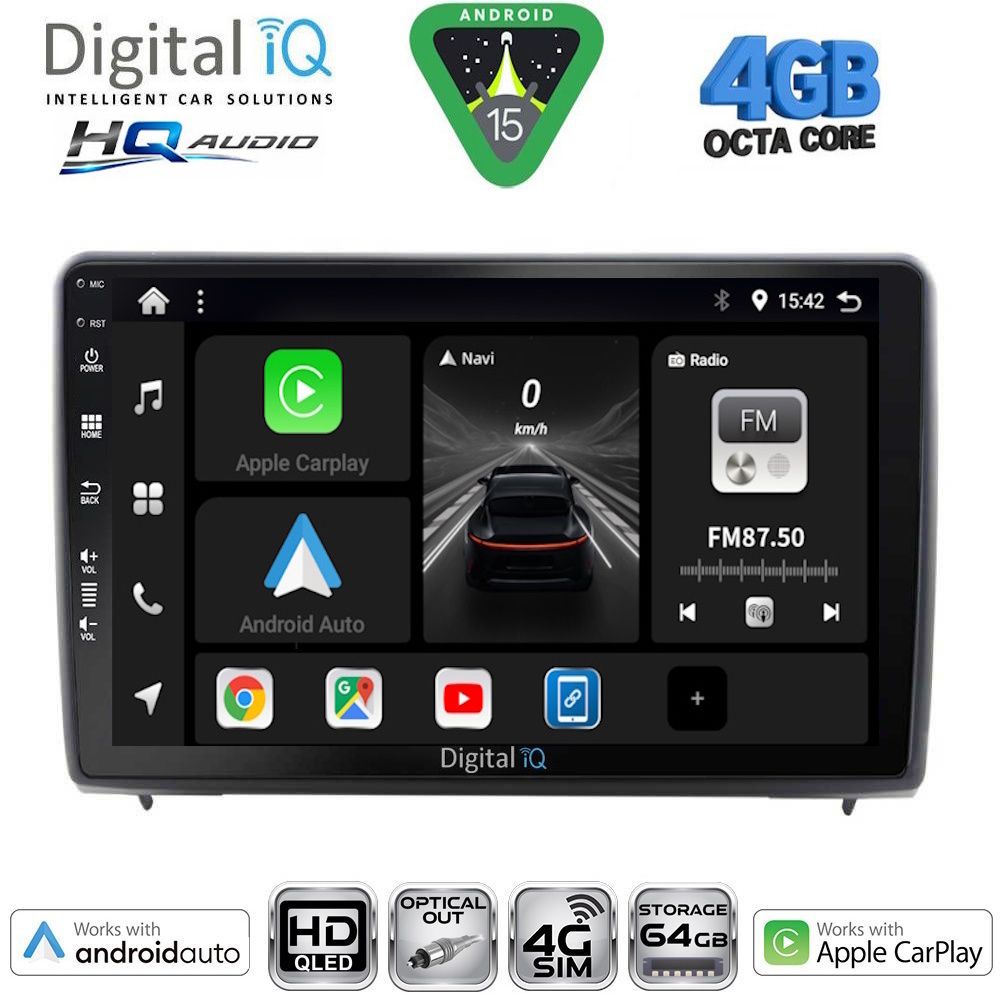 Βλησαρούλης Car Center - DIGITAL IQ BXK 19151_CPAA (10inc) MULTIMEDIA TABLET for FORD ECOSPORT mod. 2018-2023