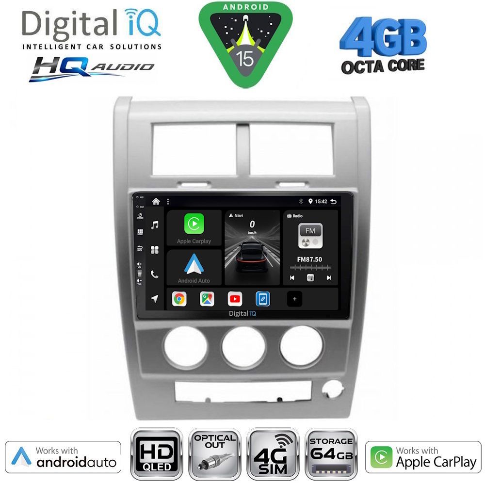 Βλησαρούλης Car Center - DIGITAL IQ BXK 19270_CPAA (10inc) MULTIMEDIA TABLET for JEEP CHEROKEE – LIBERTY mod. 2007-2014