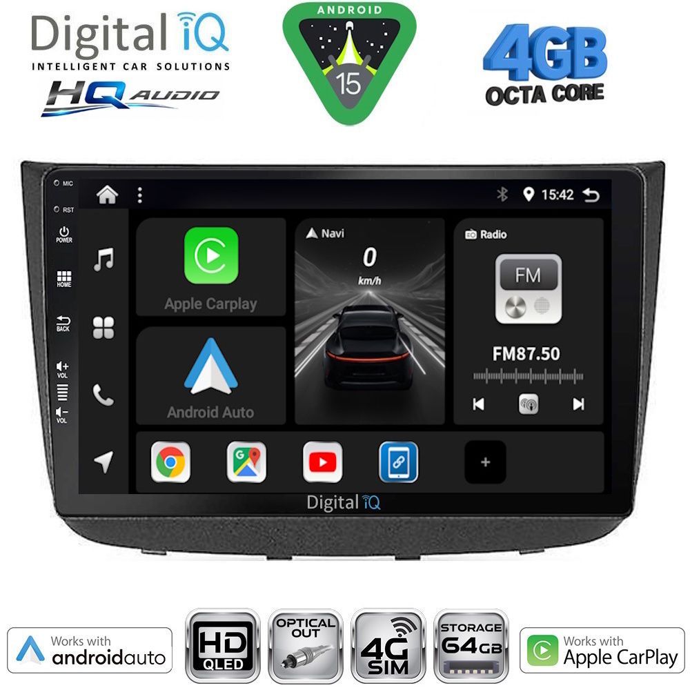 Βλησαρούλης Car Center - DIGITAL IQ BXK 19420_CPAA (10inc) MULTIMEDIA TABLET for MERCEDES VITO - VIANO (W639) mod. 2003-2007