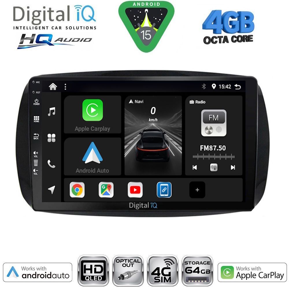 Βλησαρούλης Car Center - DIGITAL IQ BXK 19623_CPAA (9inc) MULTIMEDIA TABLET SMART mod. 2016-2024