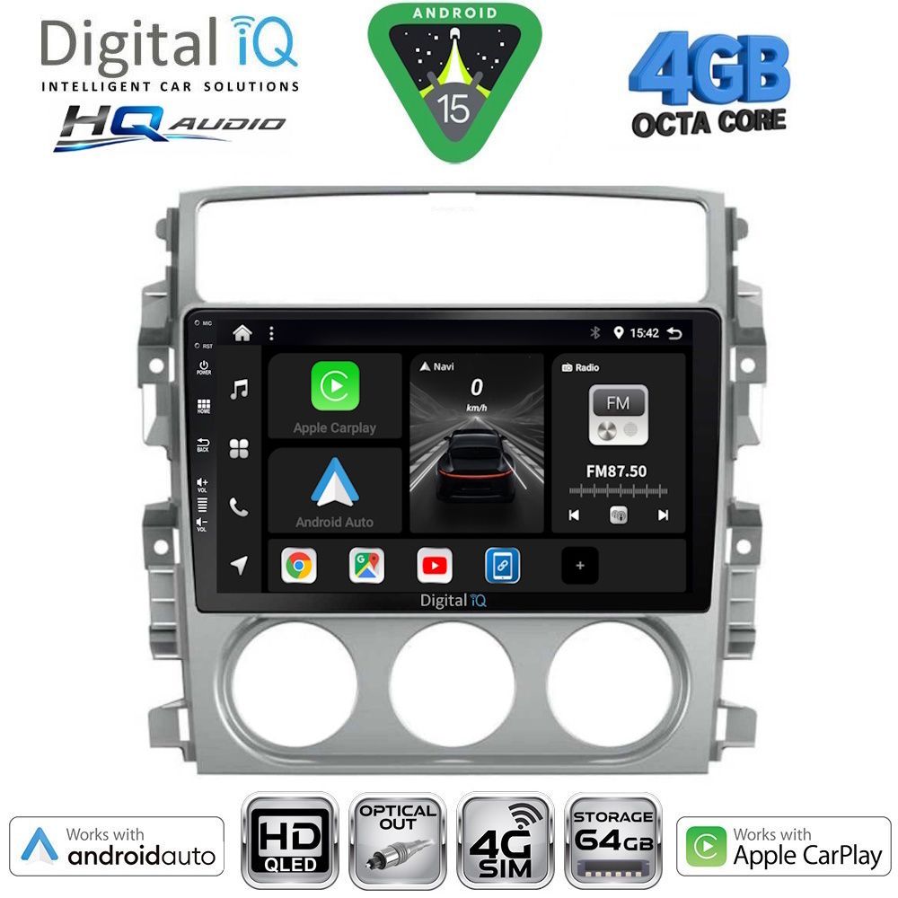Βλησαρούλης Car Center - DIGITAL IQ BXK 19681_CPAA (9inc) MULTIMEDIA TABLET for SUZUKI LIANA mod. 2001-2007