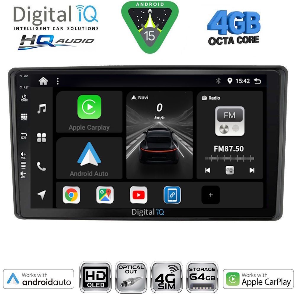 Βλησαρούλης Car Center - DIGITAL IQ BXK 19701_CPAA (10inc) MULTIMEDIA TABLET for TOYOTA RAIZE mod. 2020-2026