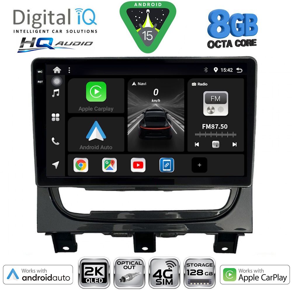 Βλησαρούλης Car Center - DIGITAL IQ BXK 20146_CPAA (9inc) MULTIMEDIA TABLET for FIAT STRADA mod. 2012-2020