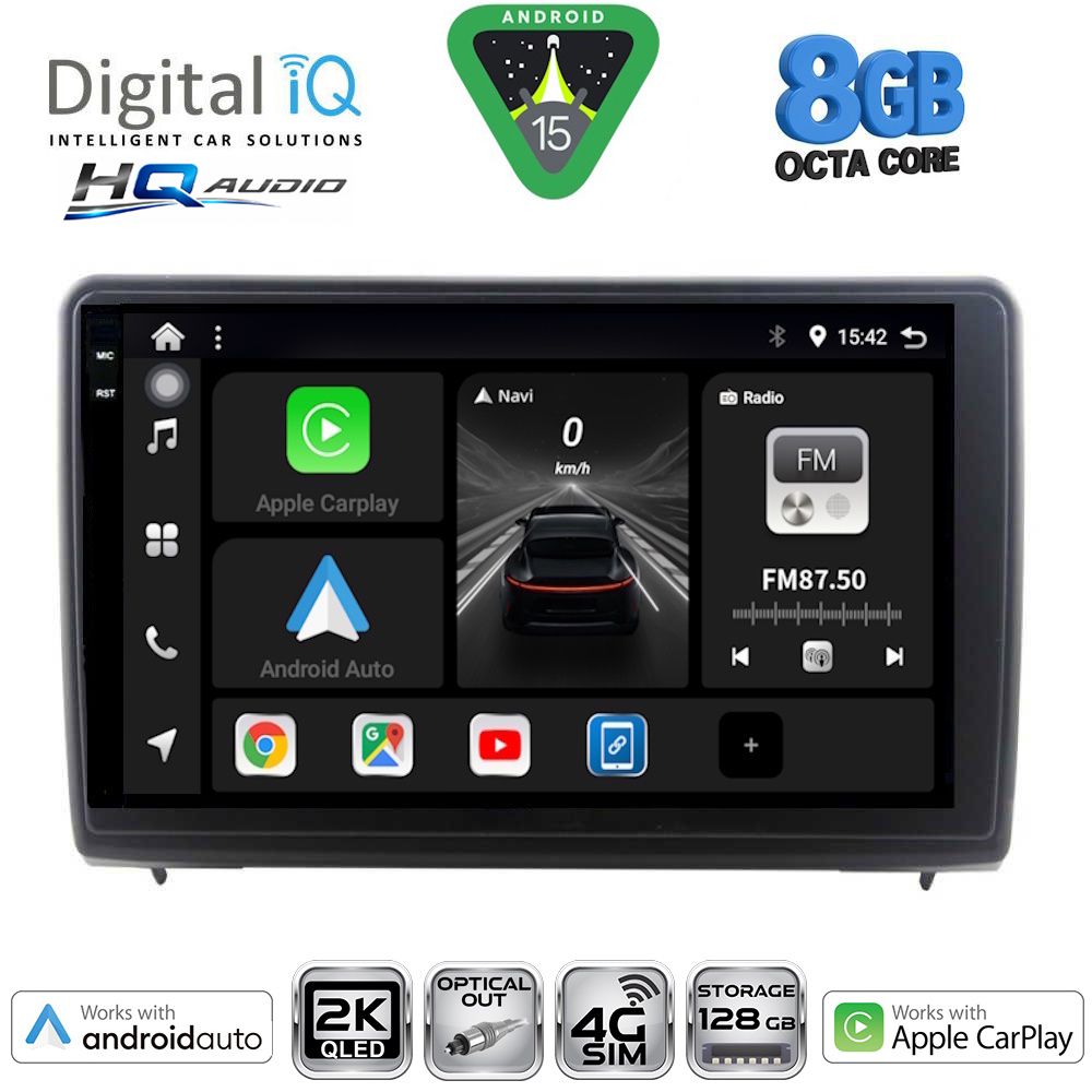 Βλησαρούλης Car Center - DIGITAL IQ BXK 20151_CPAA (10inc) MULTIMEDIA TABLET for FORD ECOSPORT mod. 2018-2023