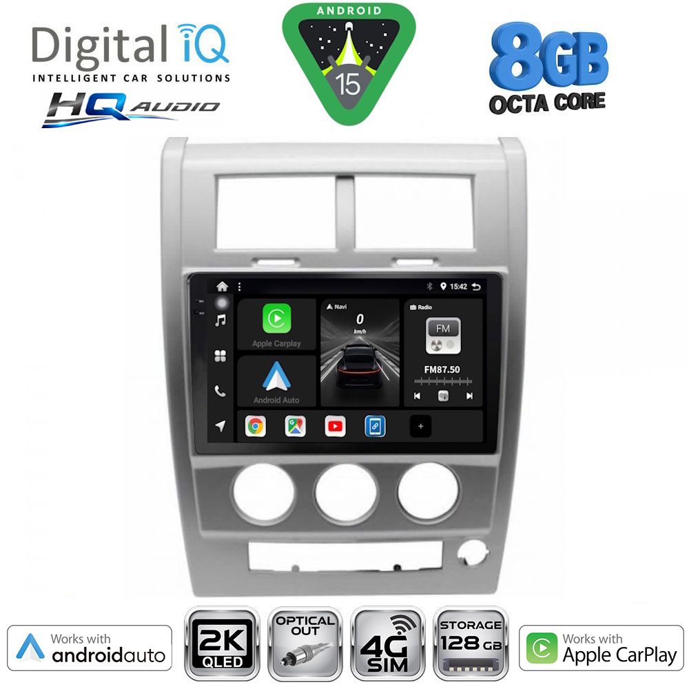 Βλησαρούλης Car Center - DIGITAL IQ BXK 20270_CPAA (10inc) MULTIMEDIA TABLET for JEEP CHEROKEE – LIBERTY mod. 2007-2014