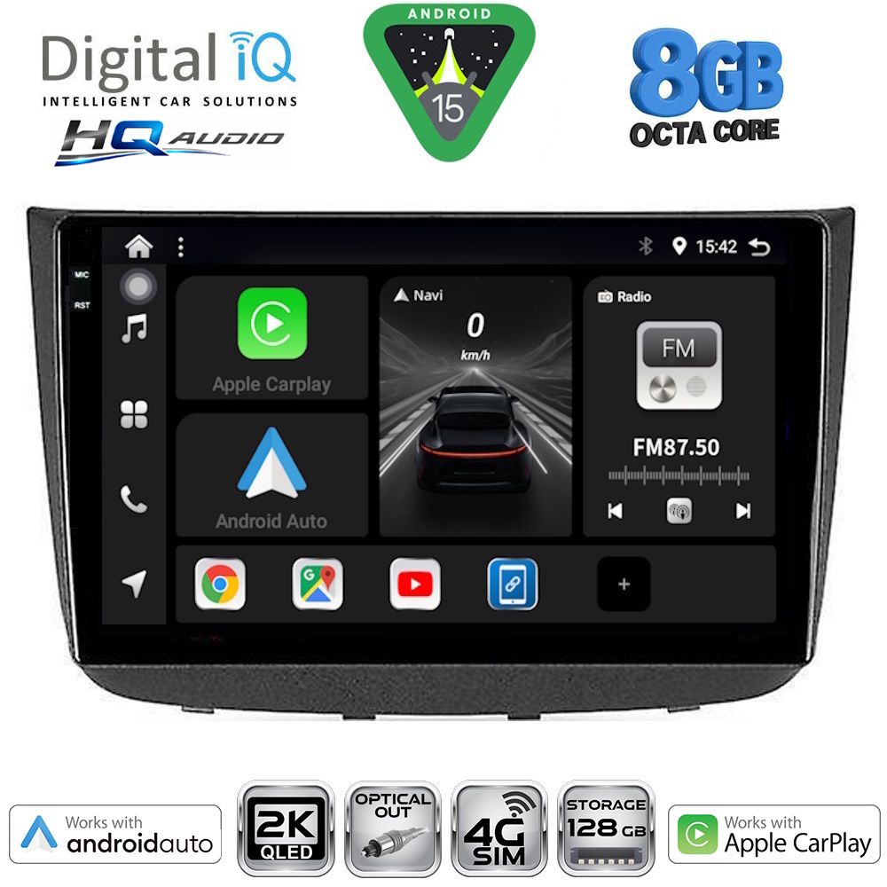 Βλησαρούλης Car Center - DIGITAL IQ BXK 20420_CPAA (10inc) MULTIMEDIA TABLET for MERCEDES VITO - VIANO (W639) mod. 2003-2007