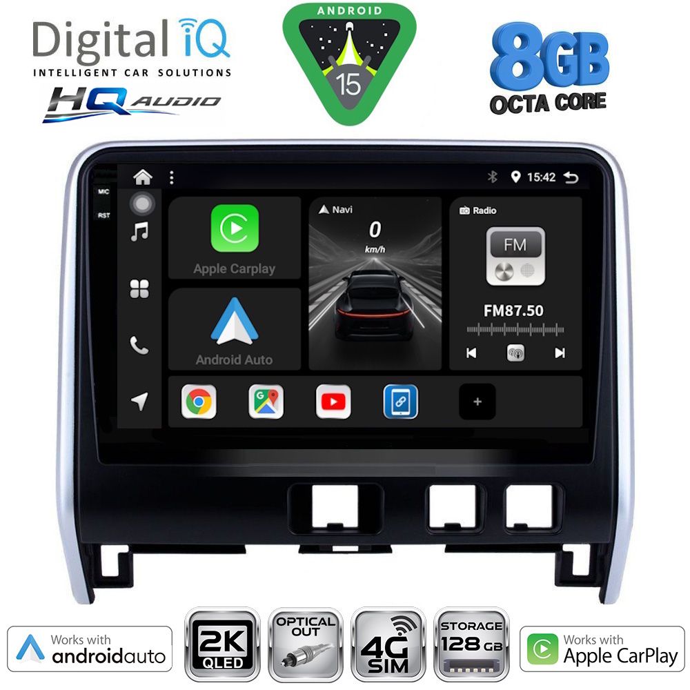 Βλησαρούλης Car Center - DIGITAL IQ BXK 20471_CPAA (10inc) MULTIMEDIA TABLET for NISSAN SERENA mod. 2016-2022