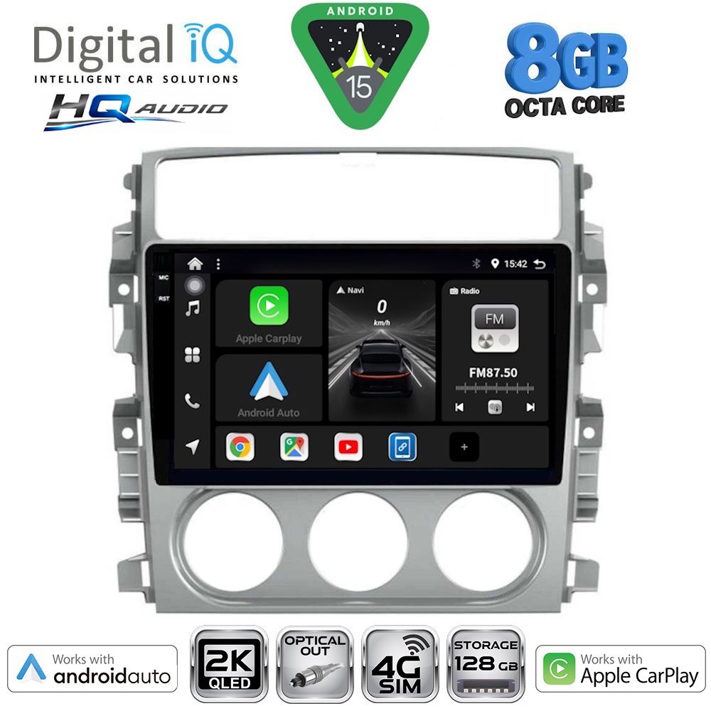 Βλησαρούλης Car Center - DIGITAL IQ BXK 20681_CPAA (9inc) MULTIMEDIA TABLET for SUZUKI LIANA mod. 2001-2007