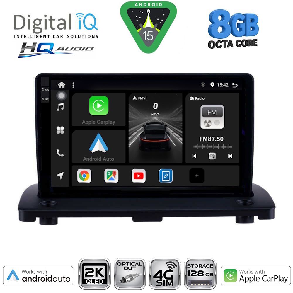 Βλησαρούλης Car Center - DIGITAL IQ BXK 20789_CPAA (9inc) MULTIMEDIA TABLET for VOLVO XC90 mod. 2002-2014