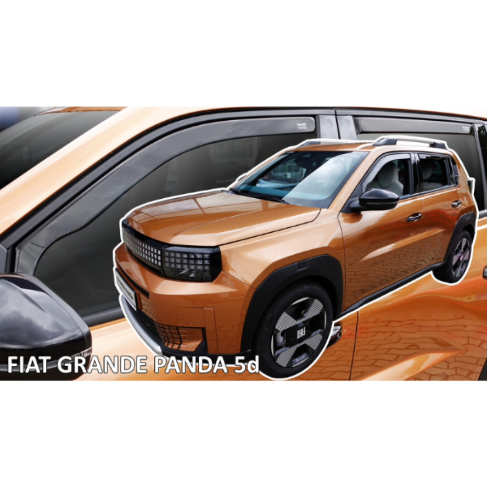 Βλησαρούλης Car Center - ΣΕΤ ΑΝΕΜΟΘΡΑΥΣΤΕΣ ΓΙΑ FIAT GRANDE PANTA /GRANDE PANTA HYBRID /GRANDE PANDA ELECTRIC 5D 2025+ ΖΕΥΓΑΡΙ ΑΠΟ ΕΥΚΑΜΠΤΟ ΦΙΜΕ ΠΛΑΣΤΙΚΟ HEKO
