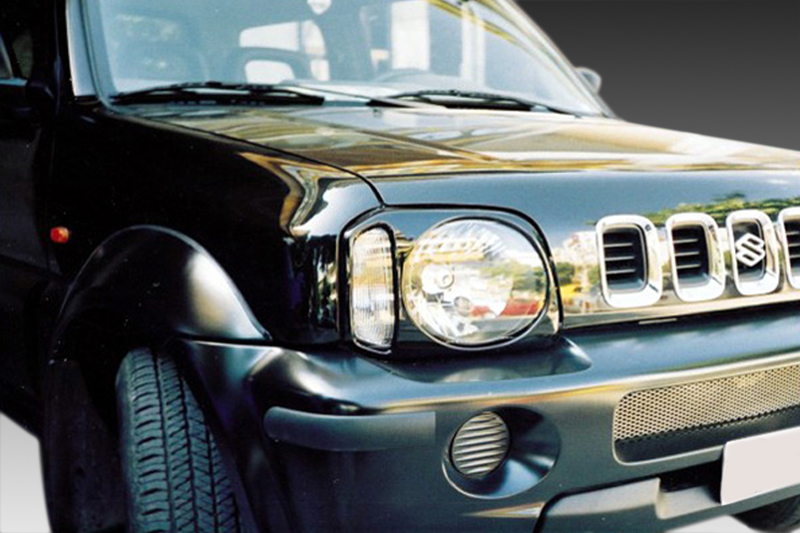 Βλησαρούλης Car Center - Motordrome - Μασκάκια Φανών για Suzuki Jimny Mk1 (1998-2018) - 1 Σετ. (FR.00.0016)