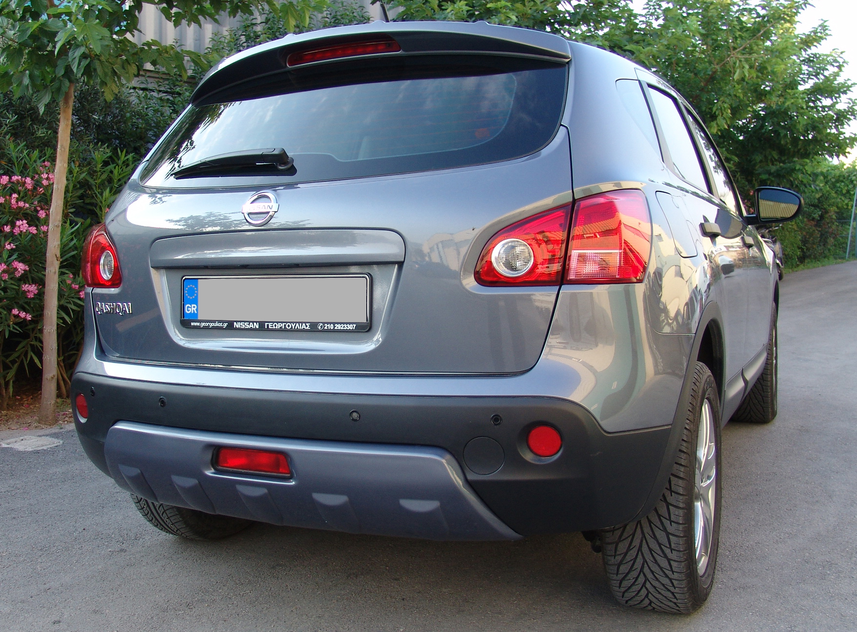 Βλησαρούλης Car Center - Motordrome - Πίσω Διαχύτης με Αισθητήρες για Nissan Qashqai J10 (2007-2009) - 1 Τεμ.  (K111-002)