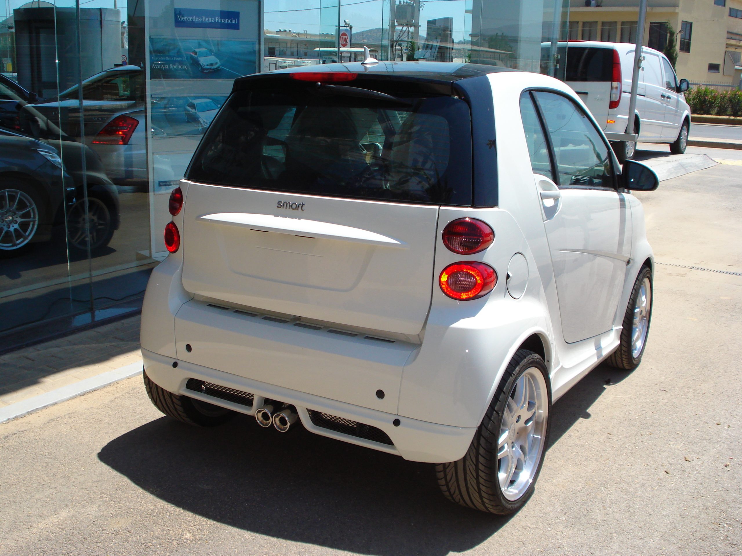 Βλησαρούλης Car Center - Motordrome - Πίσω Σπόιλερ V.1 για Smart Fortwo 451 - 1 Τεμ.  (K135-002)