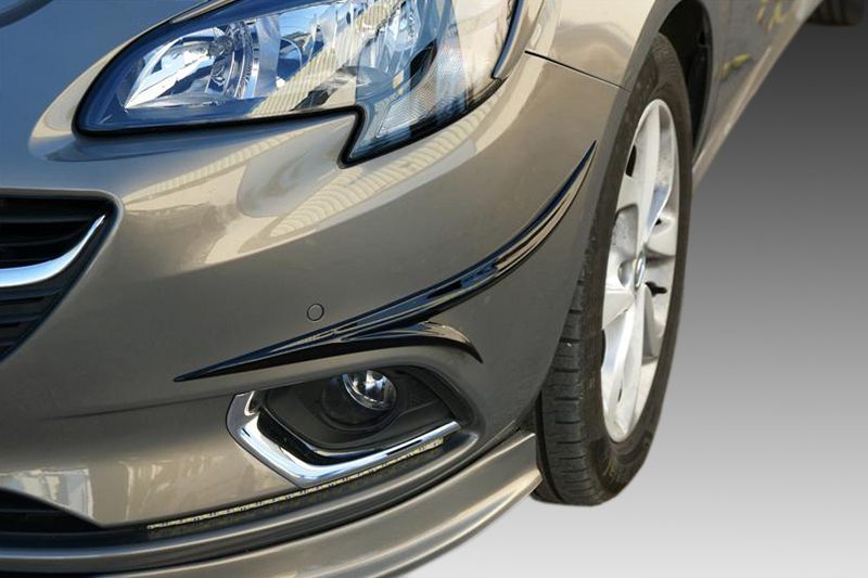 Βλησαρούλης Car Center - Motordrome - Εμπρός Γωνίες Προφυλακτήρα για Opel Corsa E (2014-2019) - 1 Σετ. (K145-004)