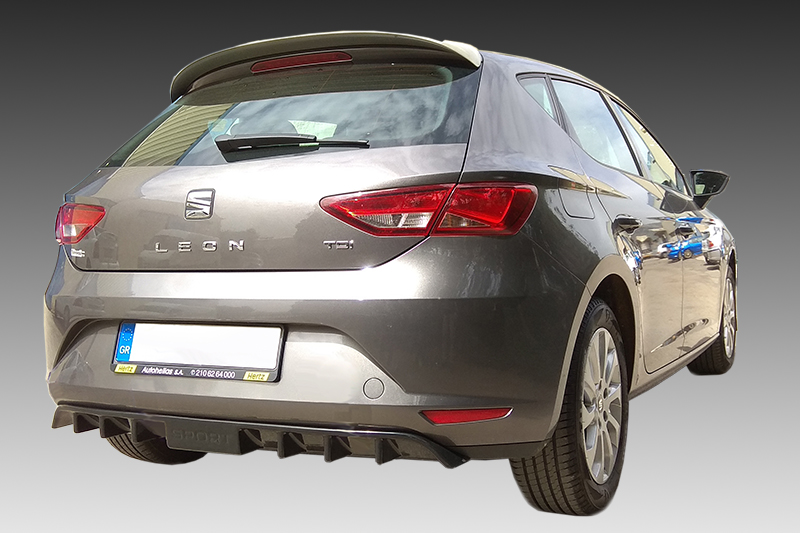 Βλησαρούλης Car Center - Motordrome - Πίσω Διαχύτης για Seat Leon Mk3 5-doors (2012-2017) - 1 Τεμ.  (K150-002)