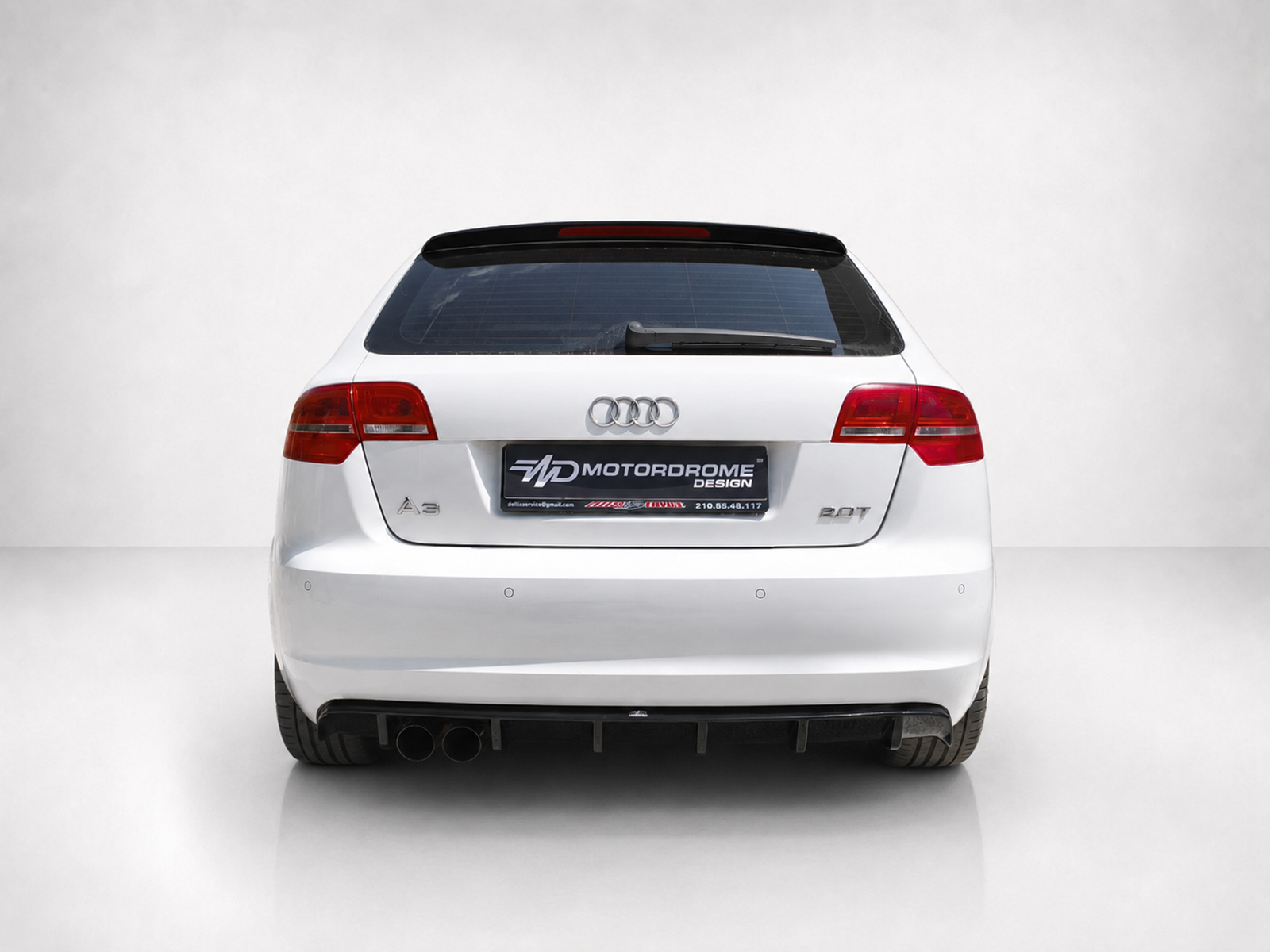Βλησαρούλης Car Center - Motordrome - Πίσω Διαχύτης για Audi A3 8P Sportback (2008-2012) - 1 Τεμ.  (K151-002)