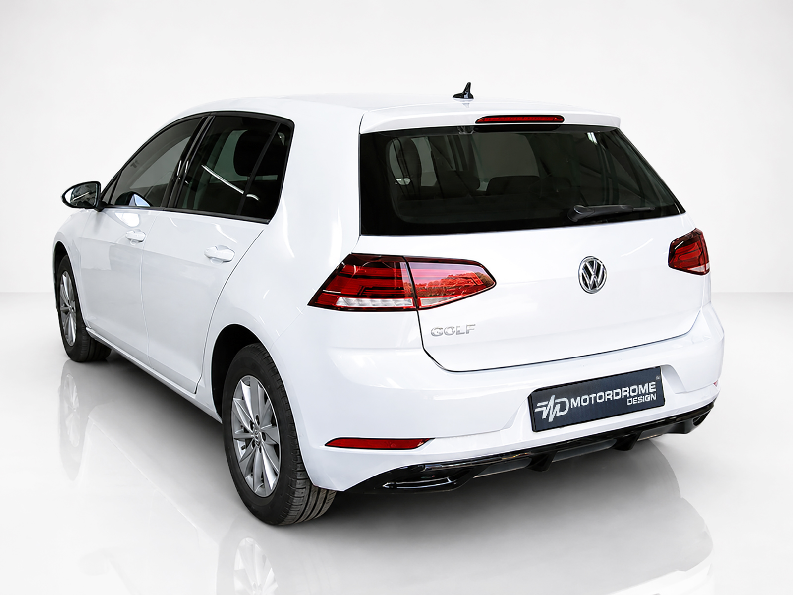 Βλησαρούλης Car Center - Motordrome - Πίσω Διαχύτης για Volkswagen Golf Mk7 Facelift (2016-2019) - 1 Τεμ.  (K156-002)