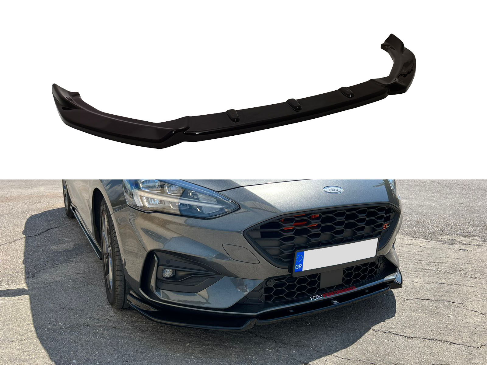 Βλησαρούλης Car Center - Motordrome - Εμπρός Σπλίτερ V.1 για Ford Focus Mk4 ST / ST-Line (2018-) - 1 Τεμ.  (K165-001)