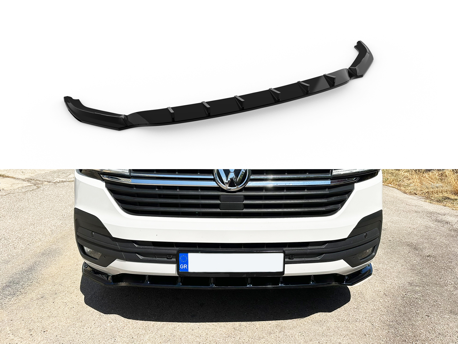 Βλησαρούλης Car Center - Motordrome - Εμπρός Σπλίτερ V.2 για Volkswagen T6.1 Standard Bumper - 1 Τεμ.  (K168-002)
