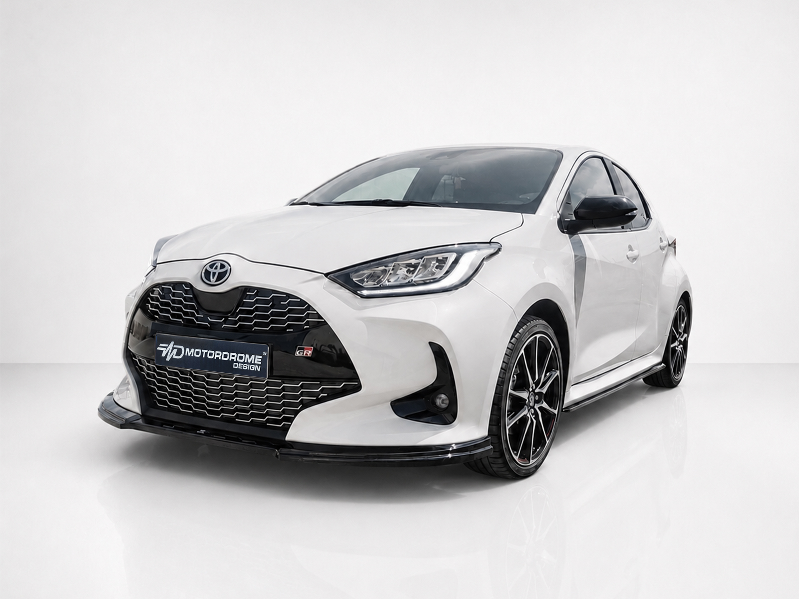 Βλησαρούλης Car Center - Motordrome - Εμπρός Σπλίτερ για Toyota Yaris Mk4 GR Sport (2022-) - 1 Τεμ.  (K169-001)