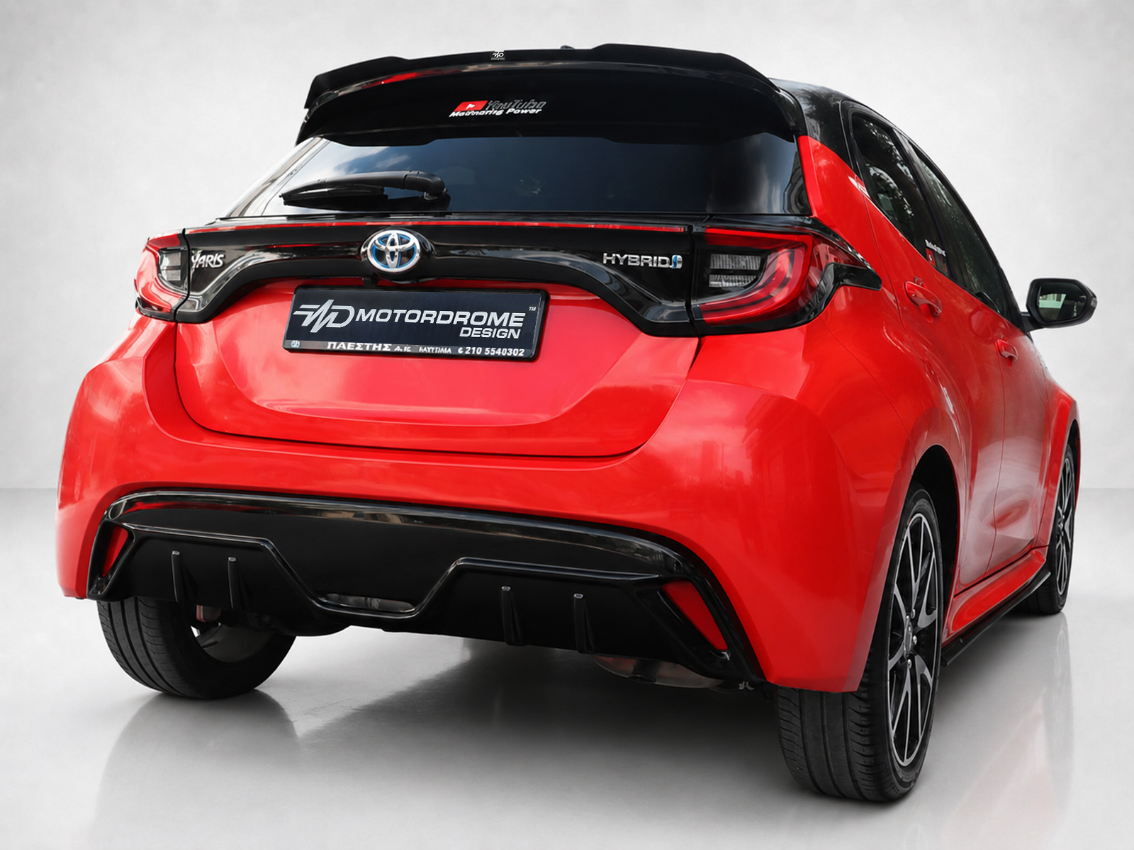Βλησαρούλης Car Center - Motordrome - Πίσω Διαχύτης για Toyota Yaris Mk4 (2020-) - 1 Τεμ.  (K169-003)