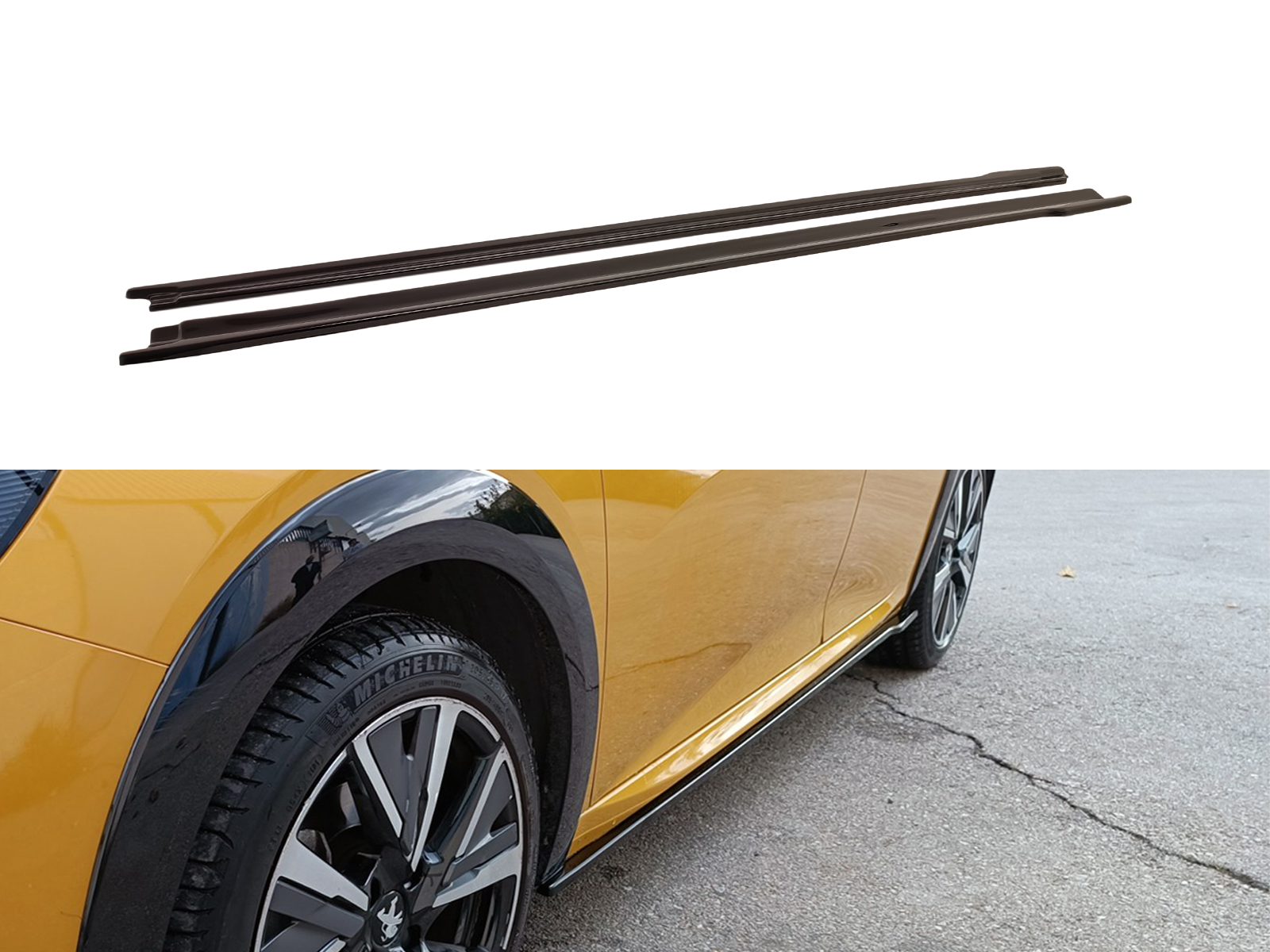 Βλησαρούλης Car Center - Motordrome - Επιπρόσθετα Μαρσπιέ V.2 για Peugeot 208 Mk2 (2019-) - 1 Σετ. (K173-003)
