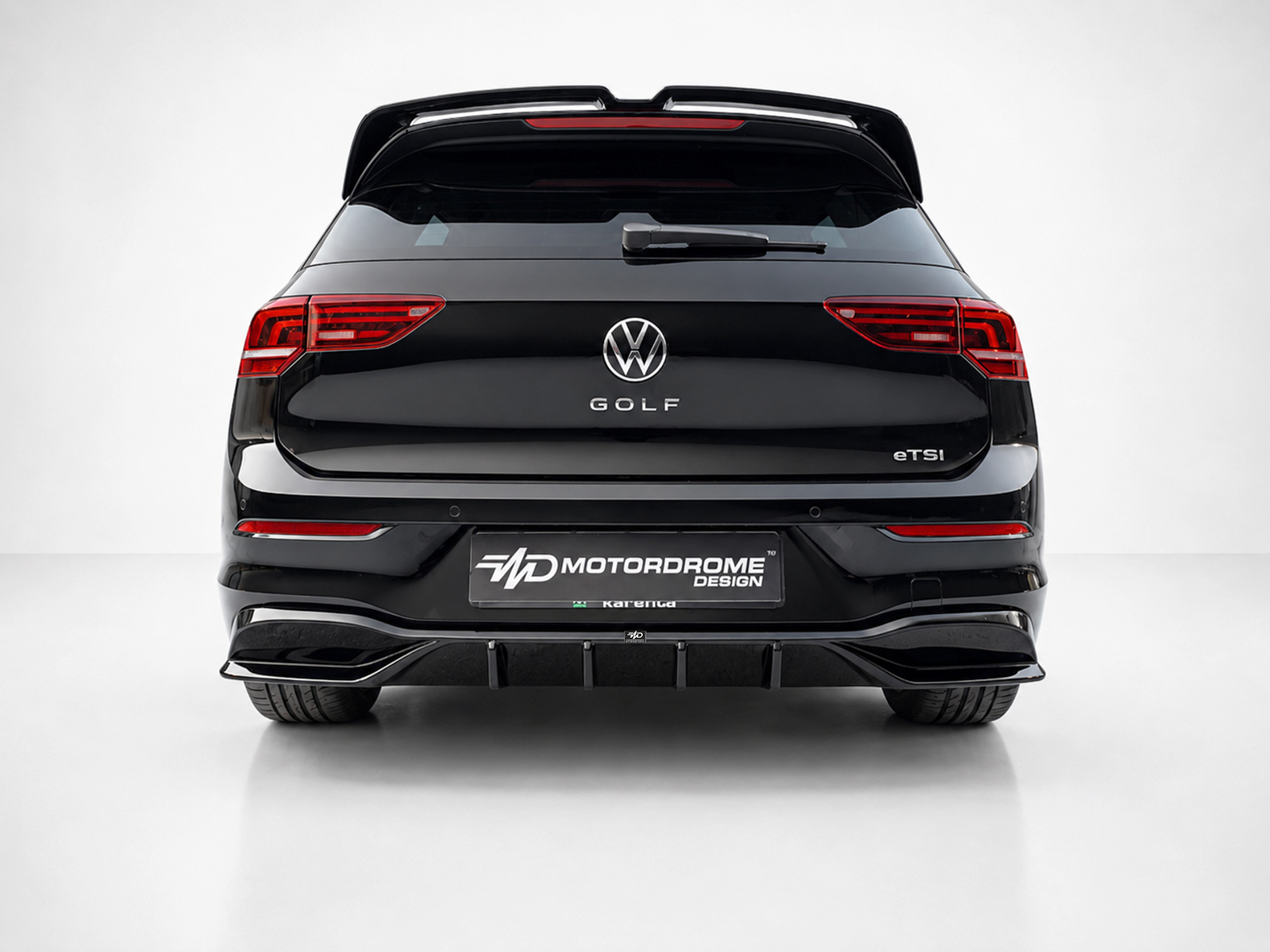 Βλησαρούλης Car Center - Motordrome - Πίσω Διαχύτης για Volkswagen Golf Mk8 / MK8 Facelift - 1 Τεμ.  (K174-004)