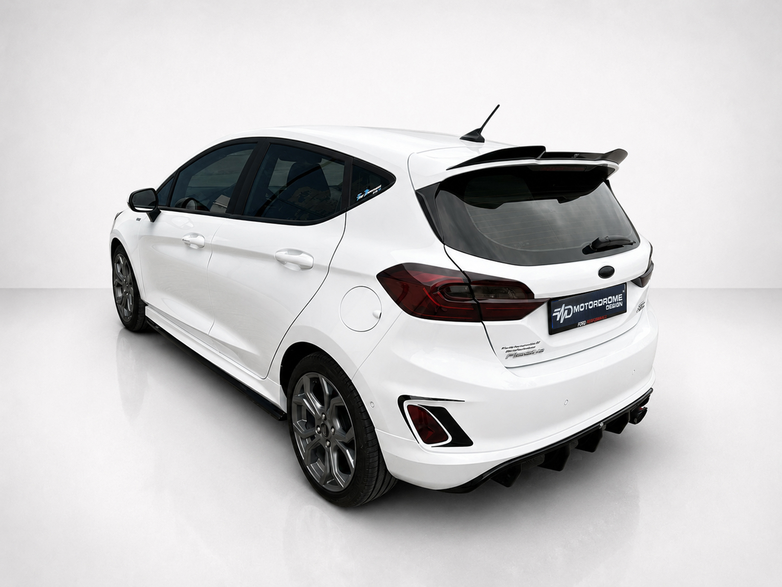 Βλησαρούλης Car Center - Motordrome - Επιπρόσθετα Μαρσπιέ V.1 για Ford Fiesta Mk8 ST / ST-Line (2017-) - 1 Σετ. (K182-002)