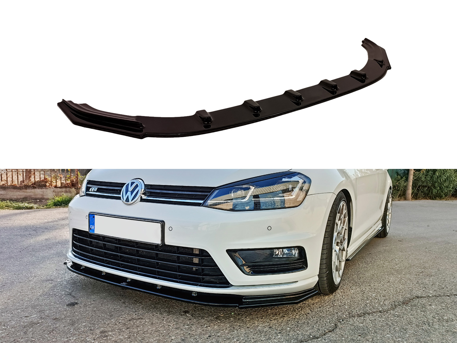 Βλησαρούλης Car Center - Motordrome - Εμπρός Σπλίτερ για VW Golf Mk7 R / R-Line - 1 Τεμ.  (K186-001)