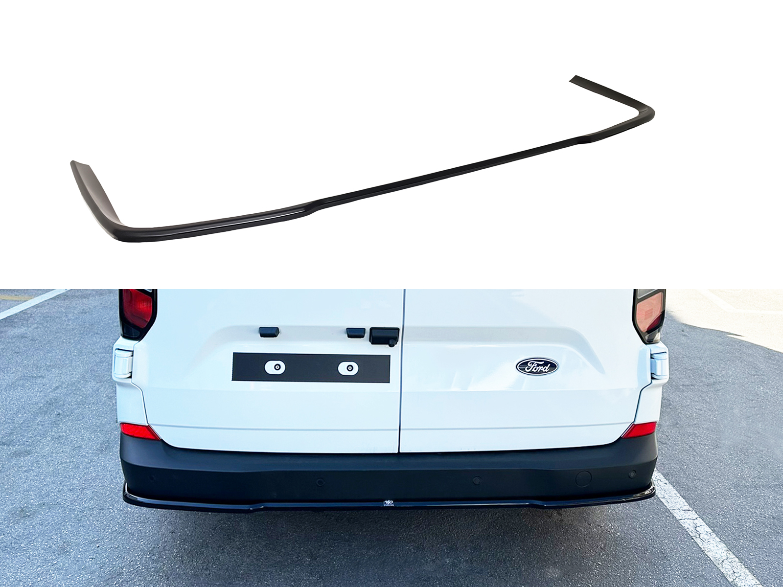 Βλησαρούλης Car Center - Motordrome - Πίσω Σπλίτερ για Ford Transit Custom / Tourneo Mk2 / Volkswagen T7 (Με Λασπωτήρες) - 1 Τεμ.  (K200-003)