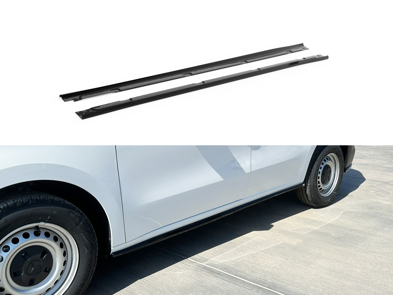 Βλησαρούλης Car Center - Motordrome - Επιπρόσθετα Μαρσπιέ για Mercedes Citan Mk2 (2021-) - 1 Σετ. (K204-002)