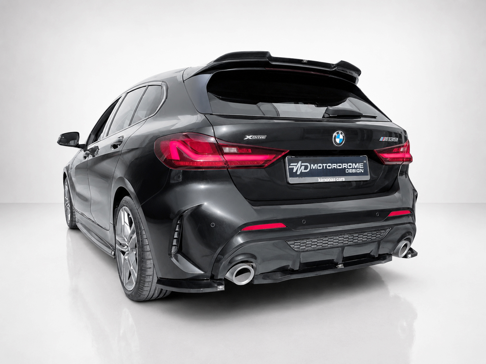Βλησαρούλης Car Center - Motordrome - Πίσω Κεντρικό Σπλίτερ για BMW M135i F40 - 1 Τεμ.  (K210-003)