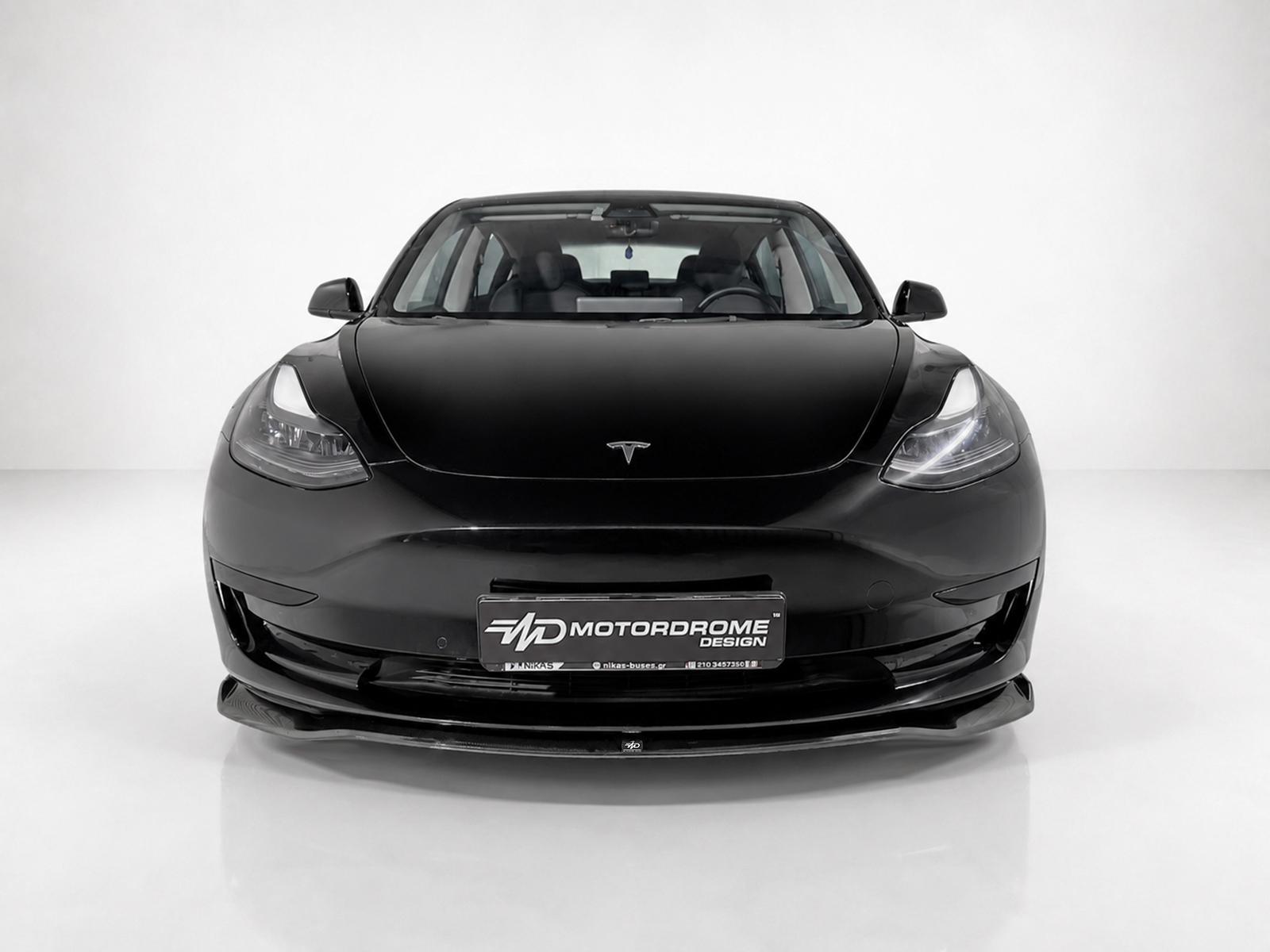 Βλησαρούλης Car Center - Motordrome - Εμπρός Σπλίτερ V.1 για Tesla Model 3 - 1 Τεμ.  (K214-001)
