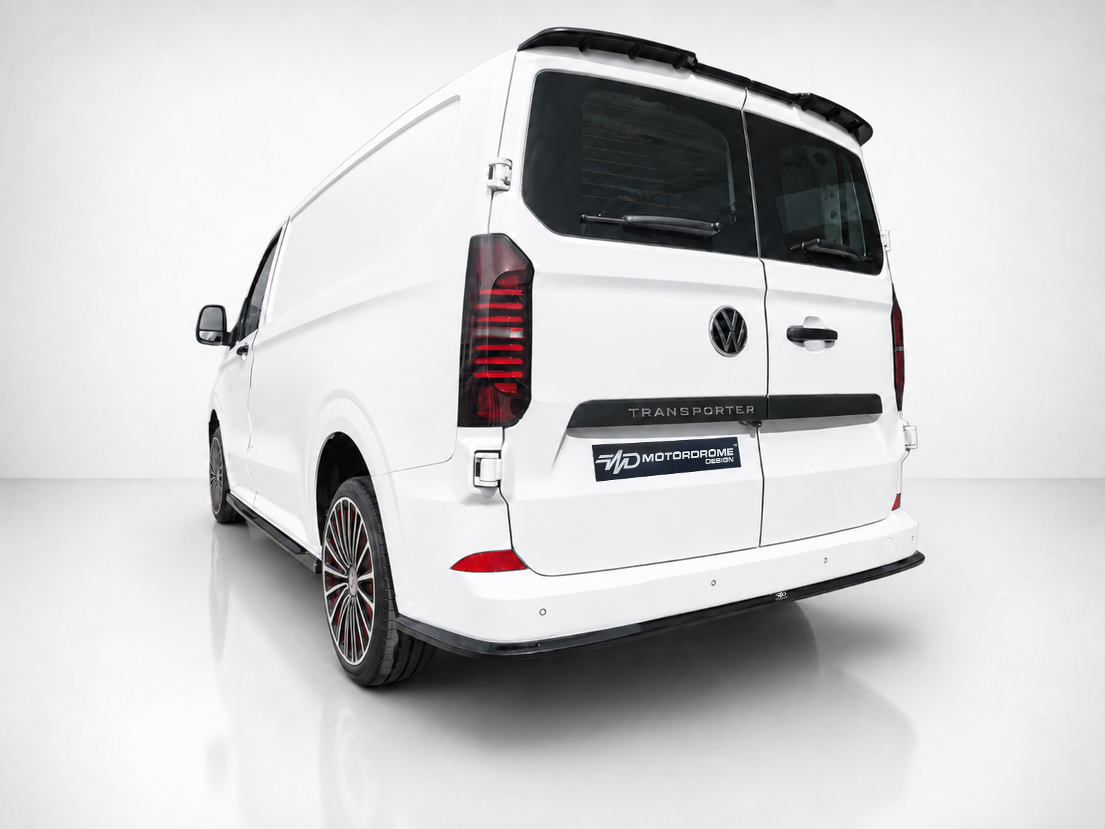 Βλησαρούλης Car Center - Motordrome - Πίσω Σπλίτερ για Ford Transit Custom / Tourneo Mk2 / Volkswagen T7 (Χωρίς Λασπωτήρες) - 1 Τεμ.  (K217-006)
