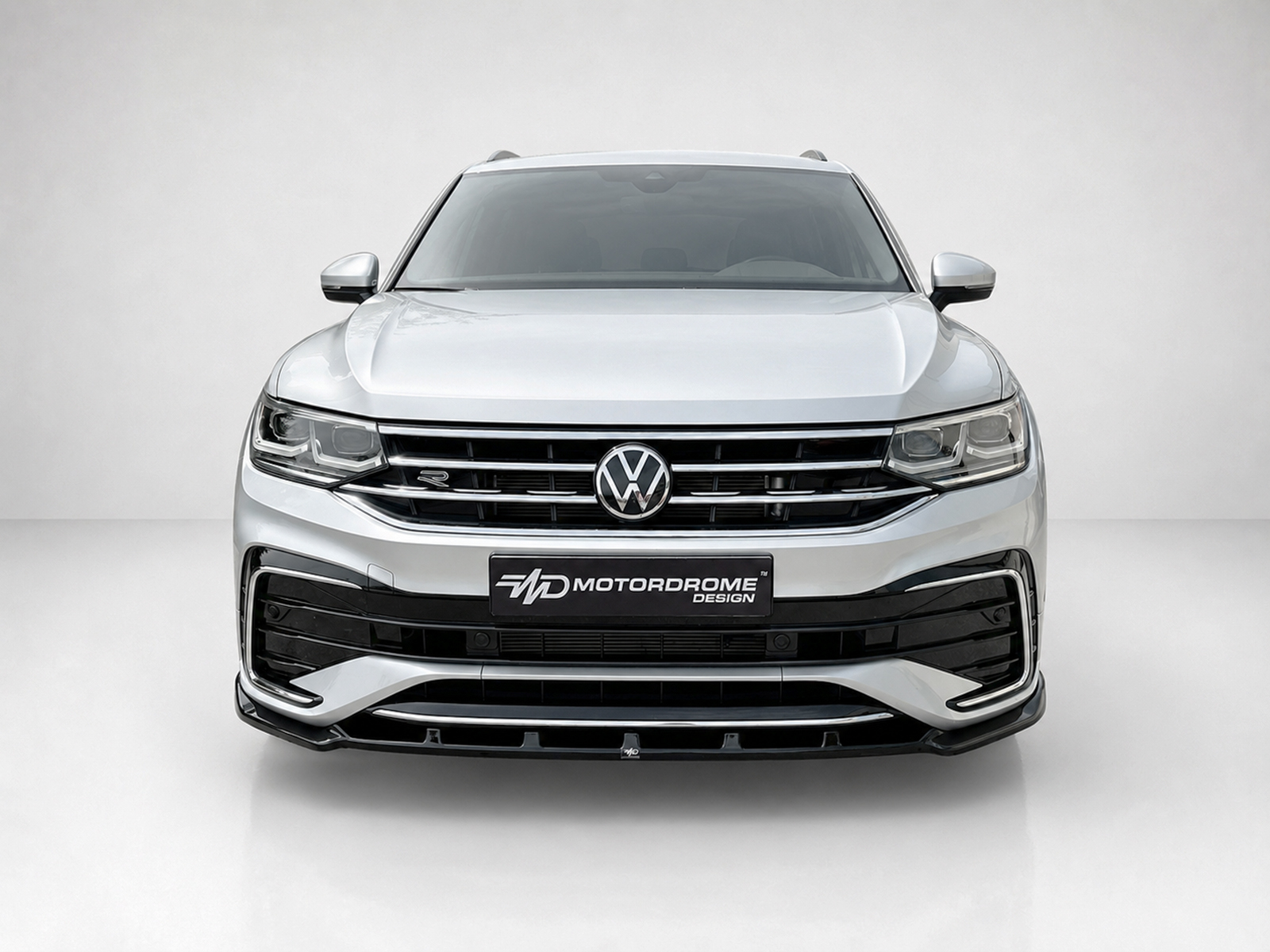 Βλησαρούλης Car Center - Motordrome - Εμπρός Σπλίτερ για Volkswagen Tiguan R / R-Line Mk2 Facelift (2020-2024) - 1 Τεμ.  (K218-001)