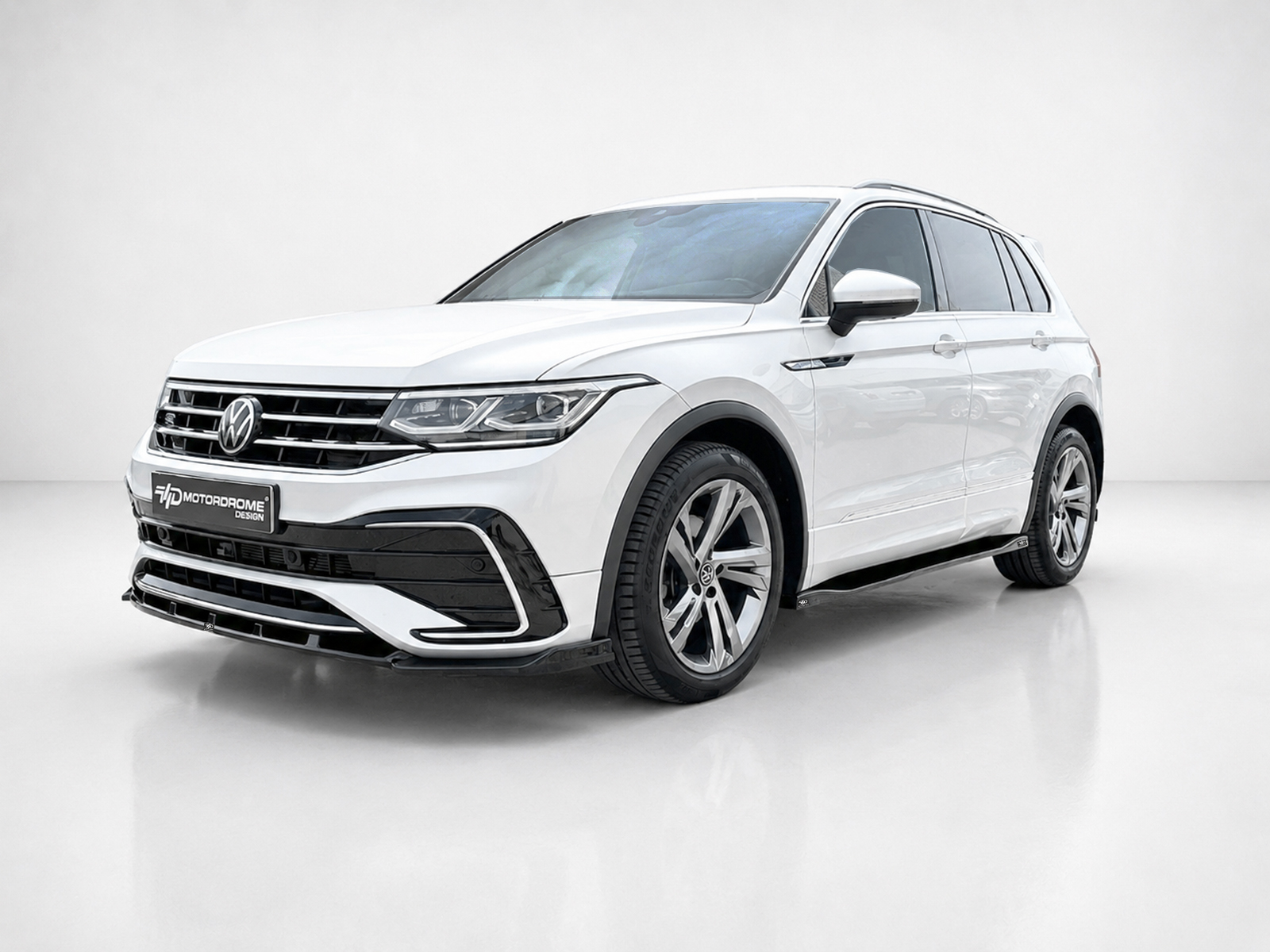 Βλησαρούλης Car Center - Motordrome - Επιπρόσθετα Μαρσπιέ για Volkswagen Tiguan R / R-Line Mk2 Facelift (2020-2024) - 1 Σετ. (K218-002)