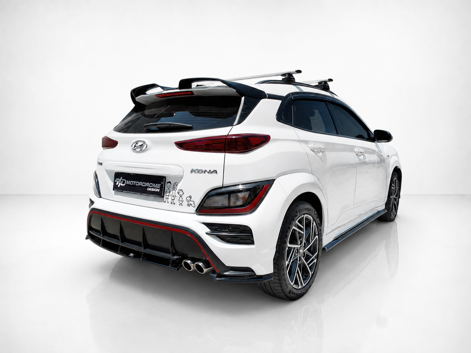 Βλησαρούλης Car Center - Motordrome - Πίσω Σπλίτερ για Hyundai Kona N-Line Mk1 Facelift - 1 Τεμ.  (K223-003)