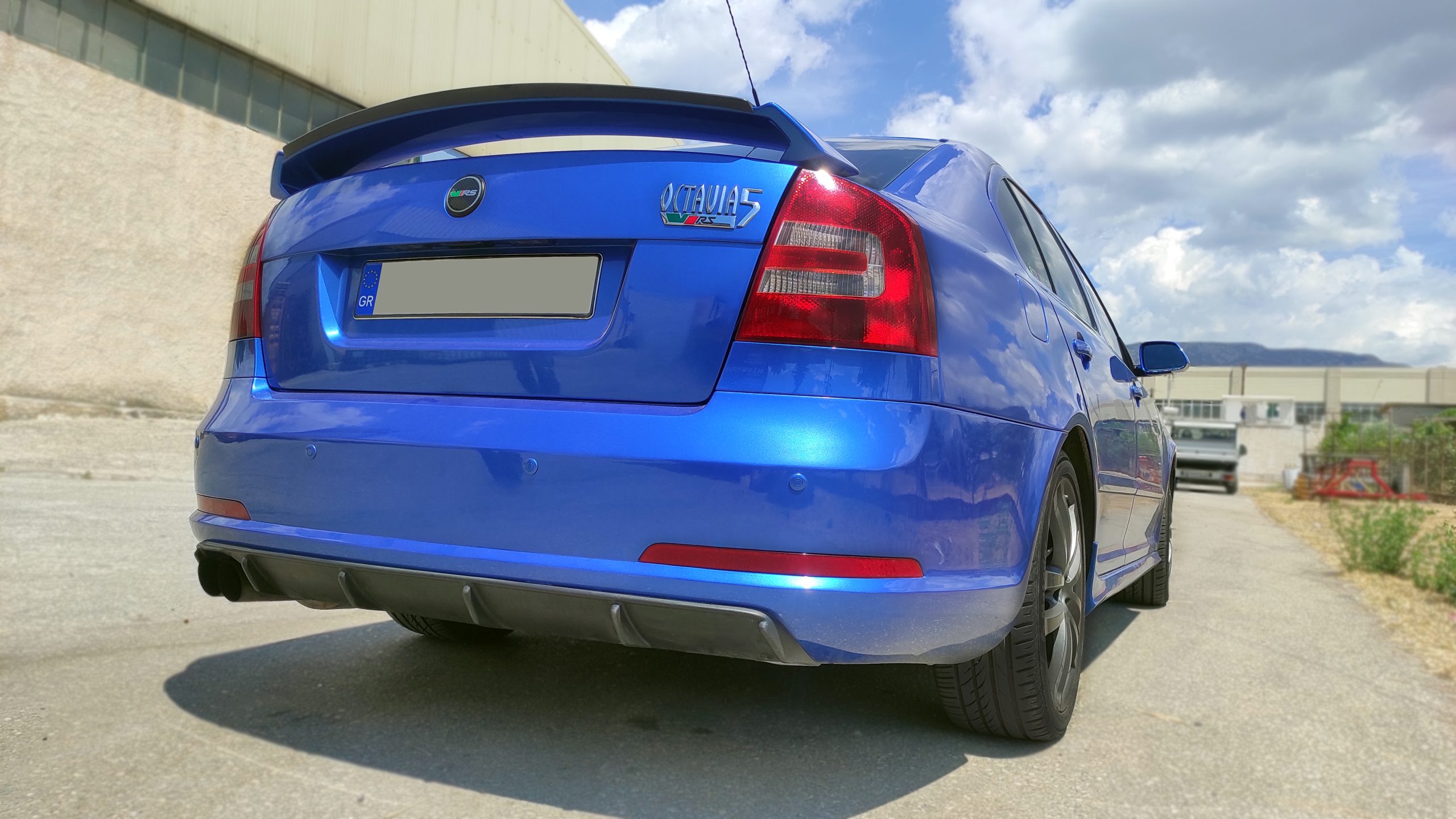 Βλησαρούλης Car Center - Motordrome - Πίσω Διαχύτης για Skoda Octavia Mk2 (2004-2009) - 1 Τεμ.  (K43-008)