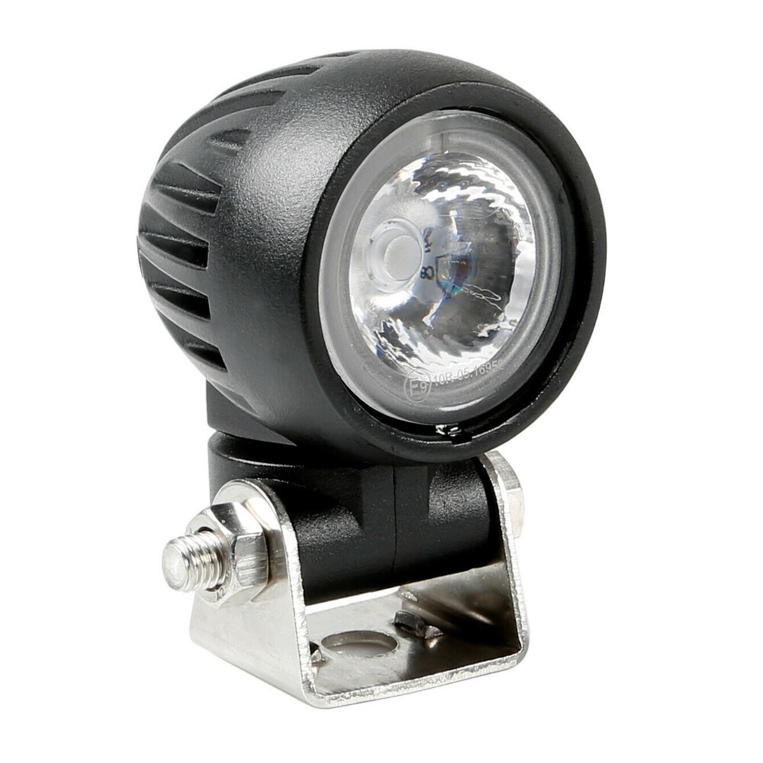 Βλησαρούλης Car Center - ΠΡΟΒΟΛΕΑΣ ΕΡΓΑΣΙΑΣ ΜΕ ΠΕΡΙΣΤΡΕΦΟΜΕΝΗ ΒΑΣΗ 360 ΜΟΙΡΩΝ 1LED 9-32V 10W 900LM 6.000K 57x 58 mm  -1ΤΕΜ.