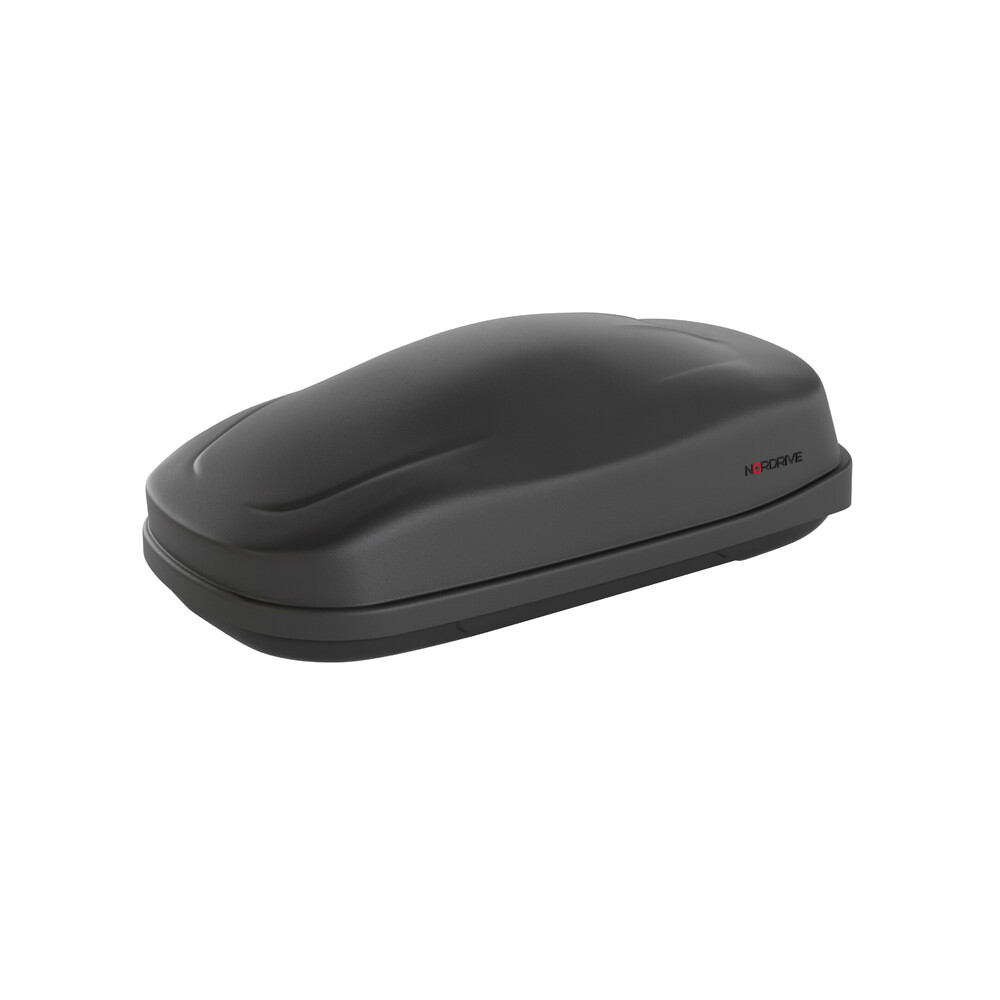 Βλησαρούλης Car Center - Nordrive – Μπαγκαζιέρα Οροφής Box 480 480L για Ασφαλή Μεταφορά Μεγάλης Χωρητικότητας με Κεντρικό Κλείδωμα ABS Μαύρη Ανάγλυφη – 1 Τεμ. (N60045)