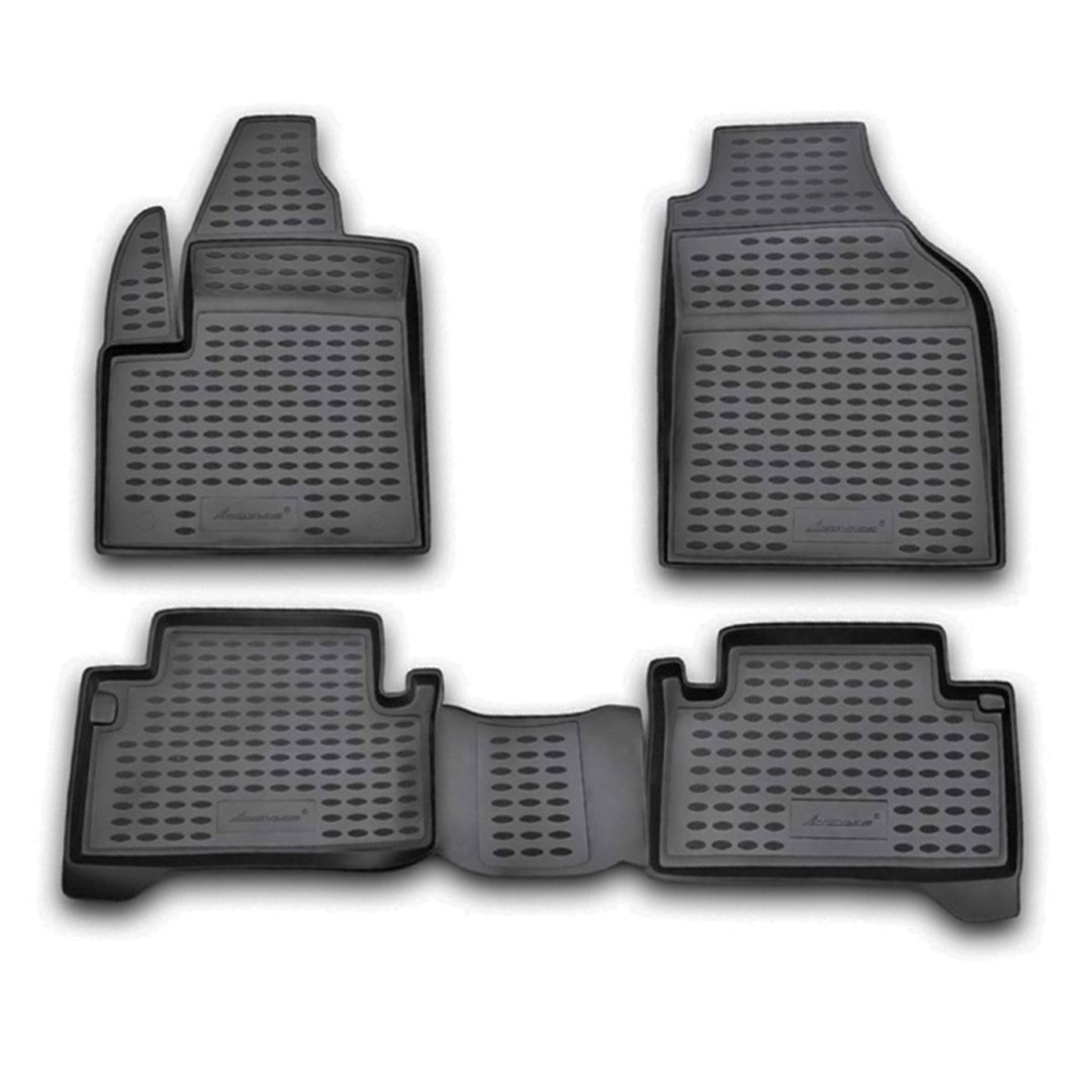 Βλησαρούλης Car Center - Novline – Πατάκια Σκαφάκια για Ford Transit Tourneo Connect 06/2002 > 10/2013 5πορτο / MiniVan / Επαγγελματικό για αντοχή καθημερινής χρήσης από TPE λάστιχο – 1 Σετ (1571892G/NV)