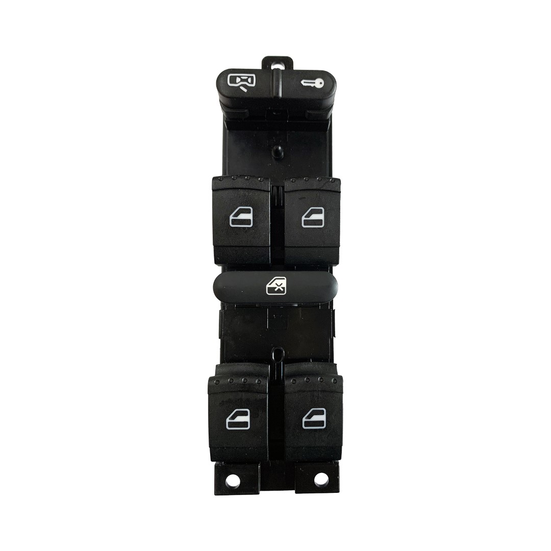Βλησαρούλης Car Center - ΔΙΑΚΟΠΤΗΣ ΓΙΑ VW BORA / GOLF 4 / PASSAT / SEAT LEON / TOLEDO ΠΟΛΛΑΠΛΟΣ ΠΑΡΑΘΥΡΩΝ 9 PIN NTY - orig. 1J4959857B - 1 ΤΕΜ.