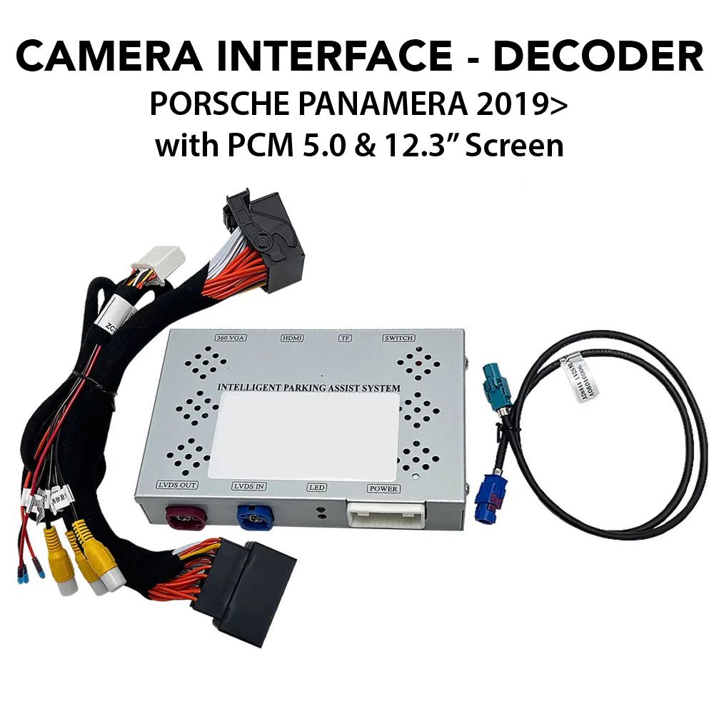 Βλησαρούλης Car Center - DIGITAL IQ PR 9853 Cl for PORSCHE (CAMERA INTERFACE for PANAMERA 2019> with PCM 5.0)