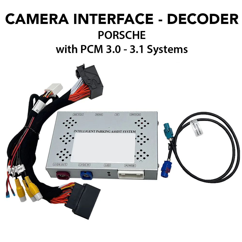 Βλησαρούλης Car Center - DIGITAL IQ PR 9850_CI (CAMERA INTERFACE for PORSCHE with PCM 3.0 -3.1 Systems)